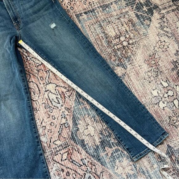 Edwin Anthropologie Elin Crop Straight Jeans Size 30 - Picture 7 of 12